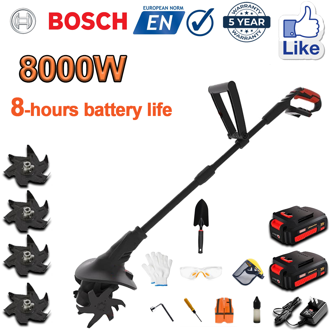 (Výdrž batérie 8 hodín) 8000W pluh + 96V lítiová batéria * 2 + rýchlonabíjačka * 1 + lopata * 1 + radlica pluhu * 4 + rôzne príslušenstvo